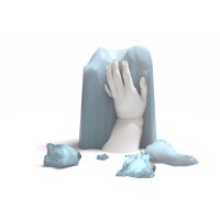 TFC Alginat PREMIUM Abformmasse blau 3-4 Minuten - Größe: 500g