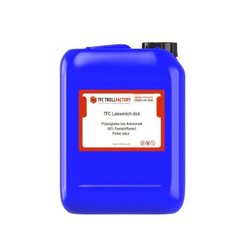 TFC Latex Milk Thick liquid latex with high solid content natural - Size: 2.5 liters