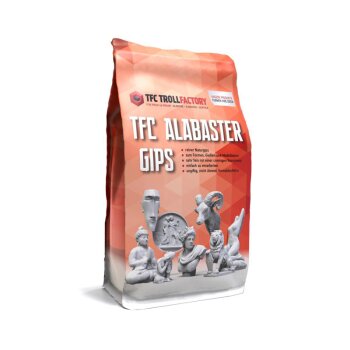TFC Alabaster gypsum natural white finest 2:1 - Size: 5kg