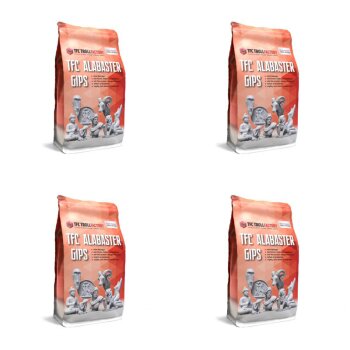 TFC Alabaster Gypsum Natural White Finest 2:1 - Size: 4 x 5kg