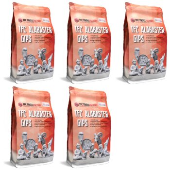 TFC Alabaster Gypsum Natural White Finest 2:1 - Size: 5 x 5kg