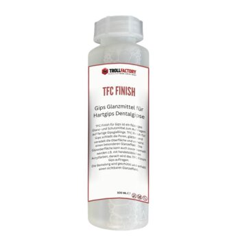 TFC Finish Plaster Shine Agent for Hard Plaster Dental Plasters - Size: 500 ml