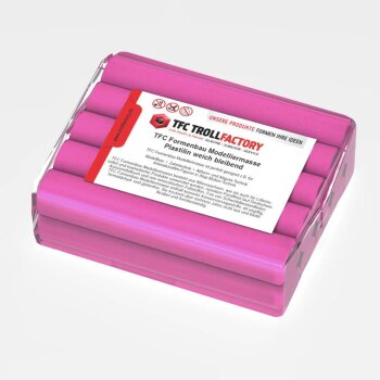 TFC mold making modeling clay pink plasticine soft and sulfur-free - Size: 5kg (5x1000g)