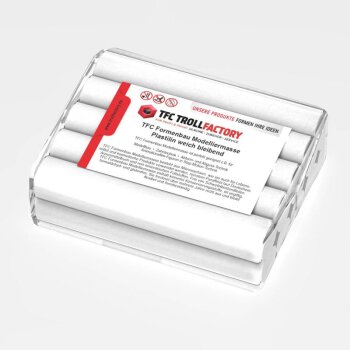 TFC mold making modeling clay white plasticine soft and sulfur-free - Size: 10kg (10x1000g)