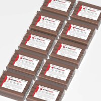 TFC SUPER CLAY brown modeling clay, extremely fine texture, smooth, dimensionally stable, permanently plastic - Size: 5 kg (10 x 500 g)