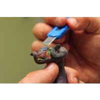 TFC SUPER CLAY modeling clay light blue, extremely fine texture, smooth, dimensionally stable, permanently plastic - Size: 5 kg (10 x 500 g)