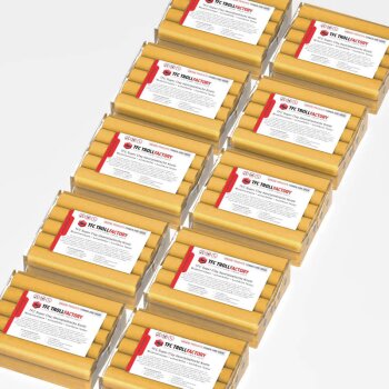 TFC SUPER CLAY modeling clay ochre, ultra-fine texture, smooth, dimensionally stable, permanently plastic - Size: 5 kg (10 x 500 g)