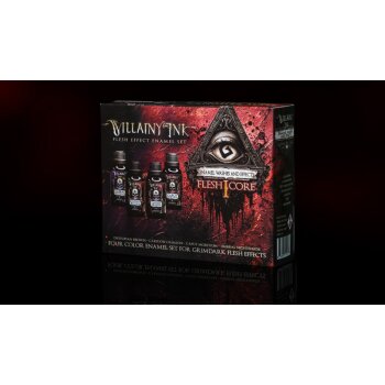 Villainy Ink Enamel - Flesh Core Set 1 V3.0 (4x30 mL)