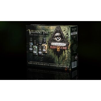 Villainy Ink Enamel - Flesh Core Set 2 V3.0 (4x30 mL)