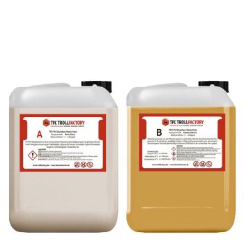 TFC PU Giessharz Resin 2min 1:1 - Größe: 10kg (5kg+5kg)