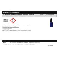 TFC Giessharz Farbpaste blau RAL5022 nachtblau - Größe: 50g