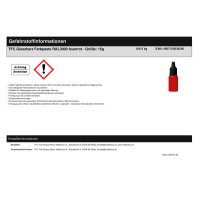 TFC Giessharz Farbpaste RAL3000 feuerrot - Größe: 15g