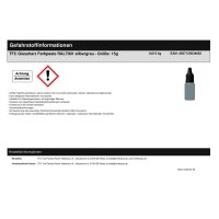 TFC Giessharz Farbpaste RAL7001 silbergrau - Größe: 15g