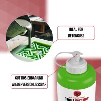 TFC Troll Factory Silicone Rubber Type 2 Molding Silicone Medium Hard 1:1 RTV NV - Size: 1kg (2x500g)