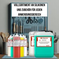 TFC Silicone Rubber Type 1 Molding Silicone Soft 1:1 NV Troll Factory RTV - Size: 2 kg (2x 1 kg)