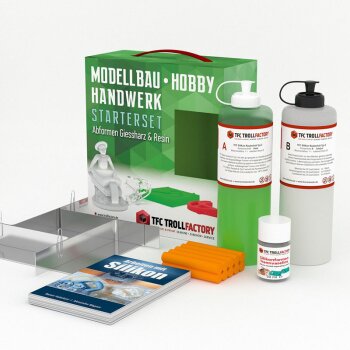 Starter set mold making silicone rubber molding NV small