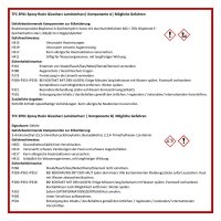 TFC EP01 Epoxy Resin Epoxid Giessharz Laminierharz bis 10mm inkl. Einweghandschuhe - Größe: 1,4kg Set (1000g+450g)