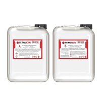 TFC EP02 Epoxy Resin Epoxy Casting Resin Thick Layer up to 100mm including disposable gloves - Size: 37.5kg Set (25kg+12.5kg)