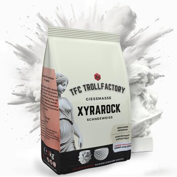 TFC Xyrarock snow white casting compound 4:1 - Size: 5kg