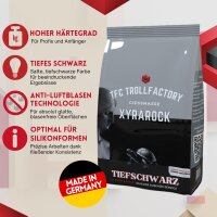 TFC Xyrarock Giessmasse tiefschwarz 4:1 - Größe: 5 kg