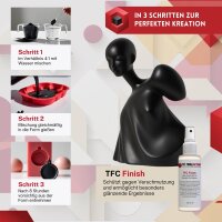 TFC Xyrarock Giessmasse tiefschwarz 4:1 - Größe: 5 kg