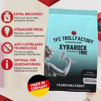 TFC Xyrarock FIBRE fiber-reinforced extra break-resistant snow white 4:1 - Size: 5 kg