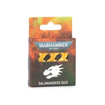 Warhammer 40000: Salamanders Dice