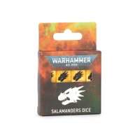 Warhammer 40000: Salamanders Dice
