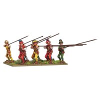 Italian Wars Swiss Pikemen - At charge
