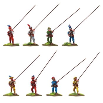 Italian Wars Swiss Pikemen - At port 60