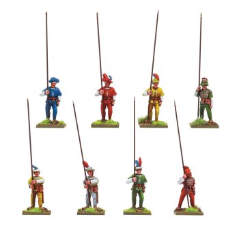 Italian Wars Swiss Pikemen - At order