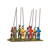Italian Wars Swiss Pikemen - At order