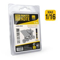 PANZER KOTE Zimmerit Tools 1:16