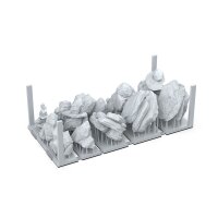 Rocks & Tors - Basing Bits (12 Pieces)