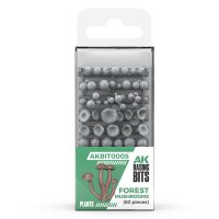 Forest Mushrooms - Basing Bits (63 Pieces)