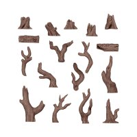 Dead Tree Basing - Basing Bits (17 Pieces)