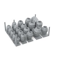 Wood Barrels - Basing Bits (32 stk)