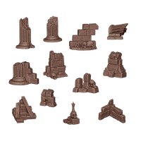 Village Ruins - Basing Bits (12 Pieces)