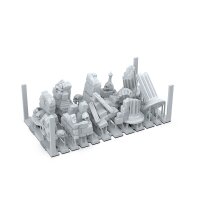 Village Ruins - Basing Bits (12 Pieces)