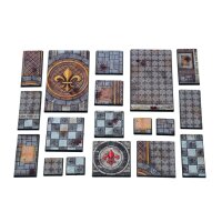 Cathedral Instabases oval 75x42mm (5 pc.)