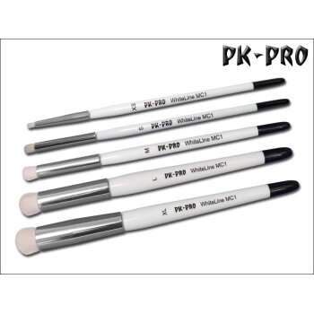 PK-PRO - WhiteLine MC1 - Drybrush - Set 2 (5 Pinsel)