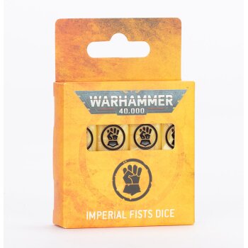 WARHAMMER 40000: IMPERIAL FISTS DICE