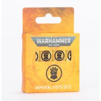 WARHAMMER 40000: IMPERIAL FISTS DICE
