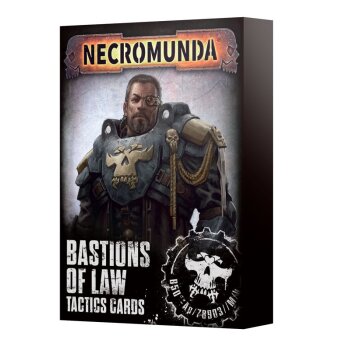 Necromunda: Bastions Of Law Tactics Cards (Englisch)