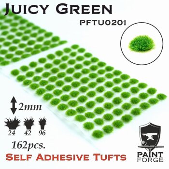 Tufts - Juicy Green 2mm