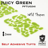 Tufts - Wild Juicy Green 2mm wild