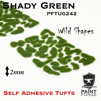 Tufts - Wild Shady Green 2mm wild