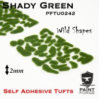 Tufts - Wild Shady Green 2mm wild