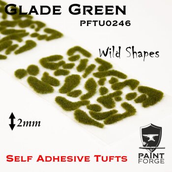 Tufts - Wild Glade Green 2mm wild