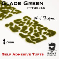 Tufts - Wild Glade Green 2mm wild